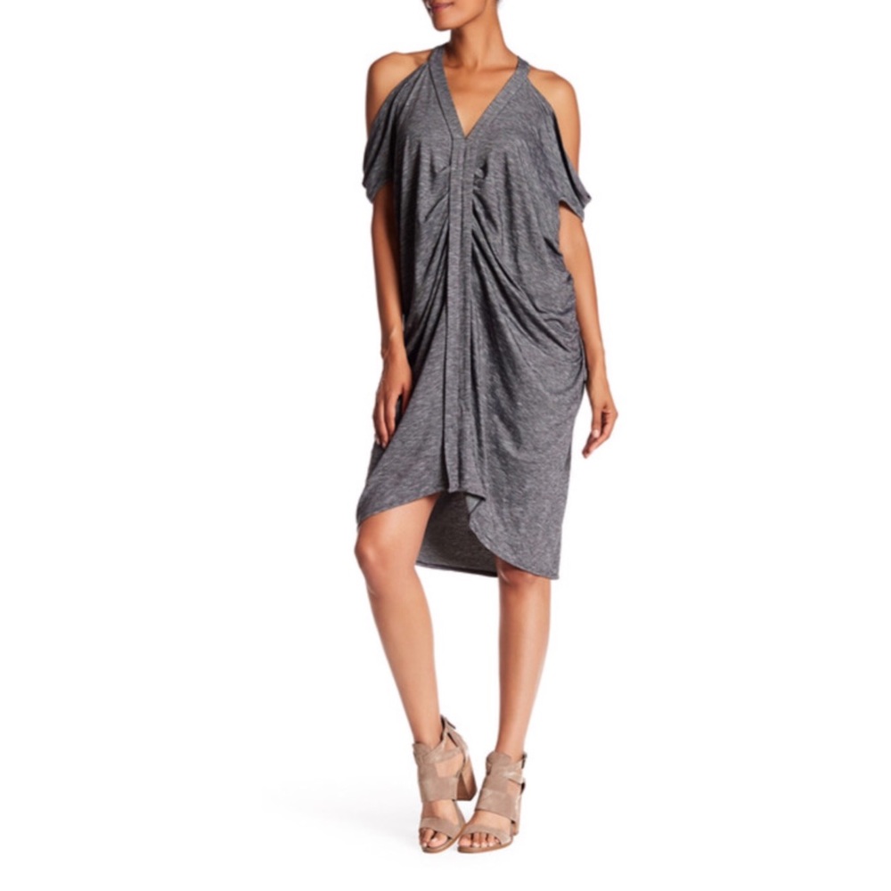 Stunning MAX STUDIO Space Dye Cold Shoulder Dress